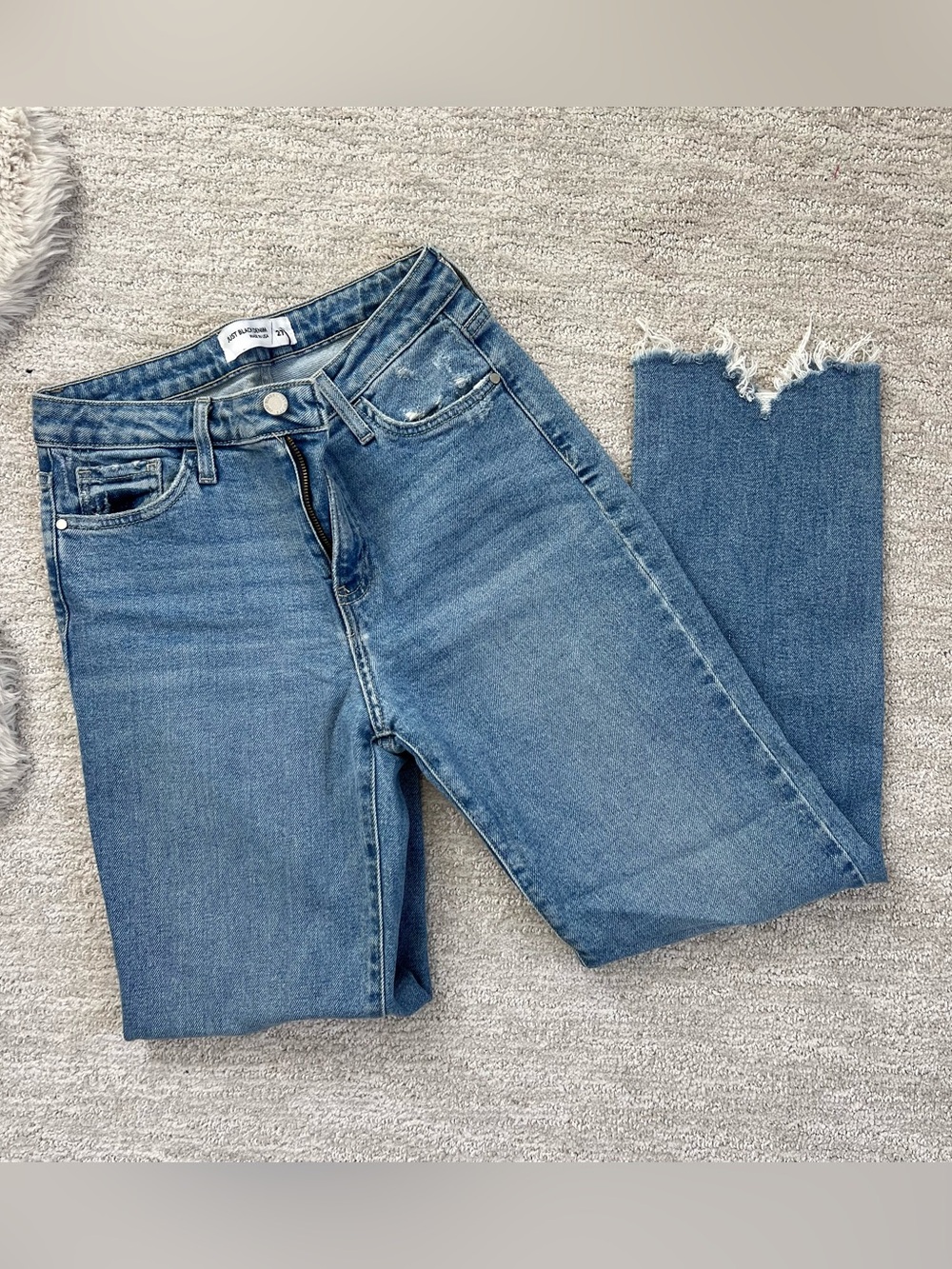 Just Black Denim straight leg jeans